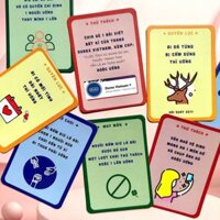 Bộ bài nhậu "Khum say khum zề" 52 lá