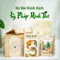 Bộ bài quẻ bói Kinh Dịch - Kỳ Pháp Minh Thư 64 lá bài thiết kế độc quyền cao cấp nội dung dễ hiểu dễ sử dụng