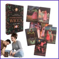 Bộ bài Tarot 36 lá Phiên bản tiếng Anh đầy đủ Cảm hứng Wicca Thẻ bói toán bí ẩn 4.09X2.87 inch sarhanvn