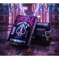 Bộ bài tây Bicycle Cyber Playing Cards hàng Mỹ , made in USA , siêu đẹp chơi Poker , bài , làm ảo thuật , làm quà tặng