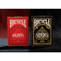 Bộ bài tây Bicycle Spades Hearts Playing Cards hàng Mỹ , siêu đẹp chơi Poker , bài , làm ảo thuật ,  làm quà tặng