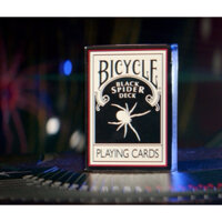 Bộ bài tây Black Spider Playing Cards hàng Mỹ , made in USA , siêu đẹp chơi Poker , bài , làm ảo thuật , làm quà tặng