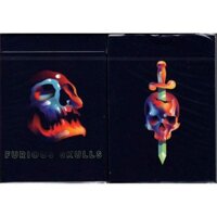 Bộ bài tây FURIOUS SKULL Playing card by Riffle Shuffle