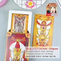 Bộ Bài The Clow Tiêu Chuẩn 57 Lá To - Cardcaptor Sakura