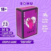 Bộ bài tình yêu Dạo Đầu, boardgame cặp đôi SOHU dành cho cặp đôi hẹn hò, yêu nhau 54 lá, bộ bài true or dare