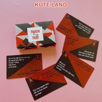 Bộ Bài Truth Or Dare Thách Hay Thật 52 Lá Drinking Game Uống Rượu Bia Tụ Tập Thẻ Bài Vui Chơi Cùng Hội Bạn THACHTHAT