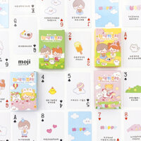 Bộ bài tú lơ khơ Little girl and boy spring outing