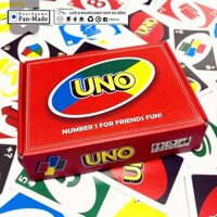 Bộ bài UNO cao cấp đầy đủ 156 lá cơ bản+mở rộng phiên bản 2022