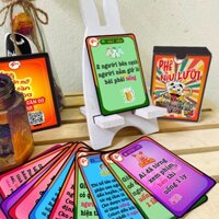 Bộ bài Uống Rượu "Phê Níu Nưỡi" 2 Drinking game của Thần Sấm,65 lá dành cho các thánh say,hội nhóm,bạn bè trong bữa nhậu