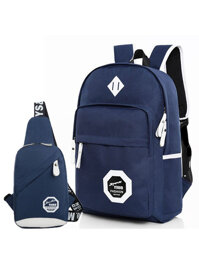 Bộ Balo Thời Trang HARAS HR133083 - Xanh