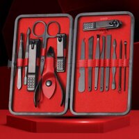 BỘ BẤM MÓNG TAY - BỘ KỀM CẮT MÓNG TAY - DỤNG CỤ LÀM MÓNG TIỆN DỤNG - 15 MÓN