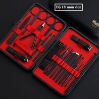 BỘ BẤM MÓNG TAY - BỘ KỀM CẮT MÓNG TAY - DỤNG CỤ LÀM MÓNG TIỆN DỤNG - 18 MÓN