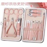 bộ bấm móng tay hồng