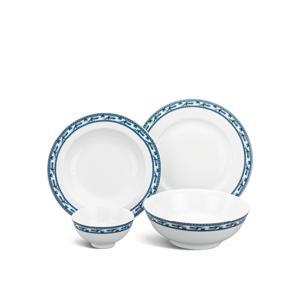 Bộ bàn ăn 09sp Jas Chim Lạc 09001 Minh Long