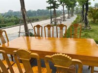 Bộ bàn ăn 10 ghế cho nhà đông người BA019