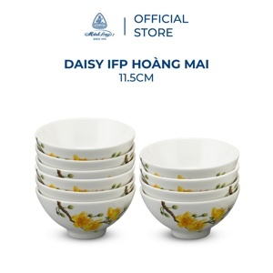 Bộ bàn ăn 10sp Daisy IFP Hoàng Mai 461028409 Minh Long