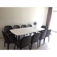 bộ bàn ăn 12 ghế - mặt đá