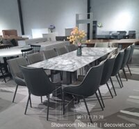 Bộ Bàn Ăn 12 Ghế Nhập Khẩu 1460S | Bộ Bàn Ăn Cao Cấp