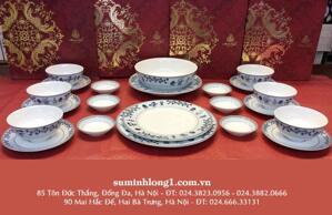 Bộ bàn ăn 22sp Jas Tứ Quý Minh Long