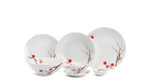 Bộ bàn ăn 24sp Daisy Hồng Mai 24349 Minh Long