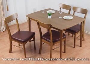 Bộ bàn ăn 4 ghế Chonoithat HW319