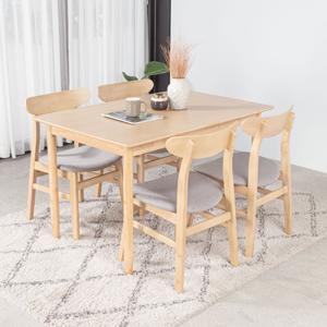 Bộ bàn ăn 4 ghế gỗ sồi Moho MILAN 901