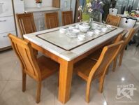 Bộ bàn ăn 6 ghế 1600 x 900