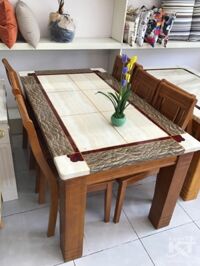 Bộ bàn ăn 6 ghế 1600 x 900