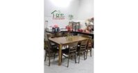 Bộ Bàn ăn 8 ghế giá rẻ Việt House (1m65 + 8 ghế)