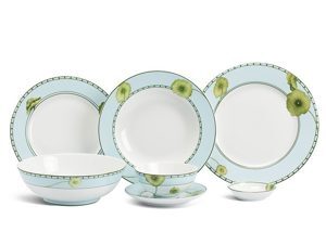 Bộ bàn ăn 9 sản phẩm Jasmine Tích Tuyết Thảo