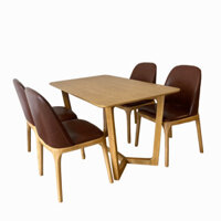 Bộ bàn ăn Concord 4-6 ghế Grace không tay