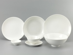 Bộ bàn ăn Daisy trắng 9sp