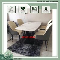 Bộ bàn ăn DUYANH Sofa 4 ghế chất lượng nhập khẩu