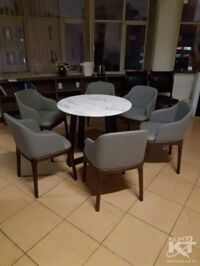 Bộ bàn ăn ghế Grace Có Tay