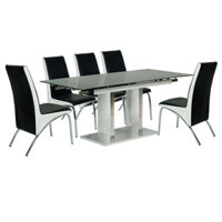 Bộ Bàn Ăn Inox 6 Ghế The One B56-G56