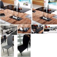 Bộ Bàn Ăn Kính Thông Minh Nhập KHẩu HHP-BBA810-18 Cao Cấp