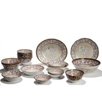 Bộ bàn ăn sứ Miyabi nhập khẩu Nhật Bản 18 chi tiết MB018-TM