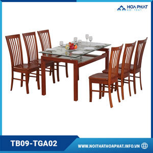 Bộ bàn ăn TB09+TGA02