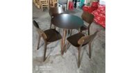 Bộ Bàn ăn tròn 4 ghế