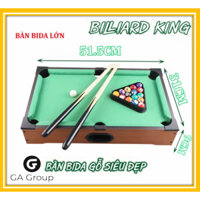 BỘ BÀN BIDA LỚN 51.5X31X9CM CHO BÉ ( SIZE LỚN )