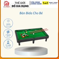Bộ Bàn Bida Snooker Pool Mini Đầy Đủ Phụ Kiện Giải Trí Cho Bé Và Gia Đình (APS)