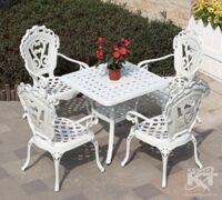 Bô bàn cafe mặt vuông 80cm