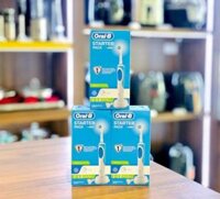 BỘ BÀN CHẢI ĐÁNH RĂNG ĐIỆN ORAL B VITALITY STARTER PACK