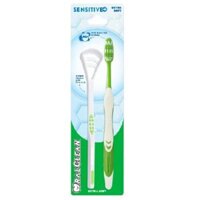 Bộ Bàn Chải Đánh Răng & Vệ Sinh Lưỡi ORAL CLEAN Sensitive