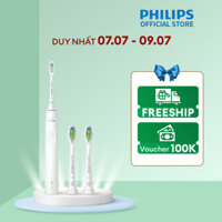 Bộ bàn chải điện Philips sonicare HX367123  2 đầu bàn chải thay thế HX606267 công nghệ sóng âm, bảo hành 2 năm