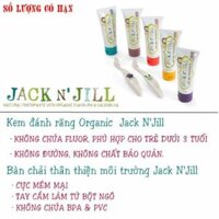 Bộ bàn chải và kem đánh răng JACK N'JILL của Úc