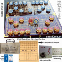 Bộ Bàn Cờ Tướng Vạn Lý Trường Thành | Quân Cờ Pha Lê 3D Sống Động | Có Hộp Quà Tặng Sang Trọng