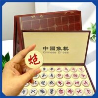 Bộ Bàn Cờ Và Quân Cờ Tướng  - Hộp Bàn Cờ Tướng Gỗ - Đồ Chơi Trí Tuệ [BD+HBC]