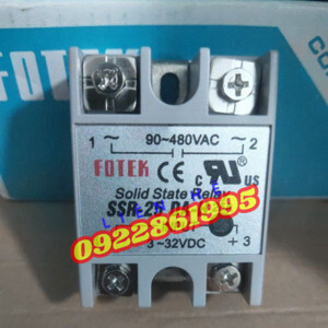 Bộ bán dẫn 1 pha Fotek SSR-25AA