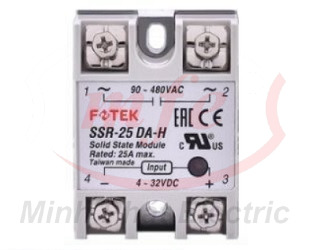 Bộ bán dẫn 1 pha Fotek SSR-25DA-H